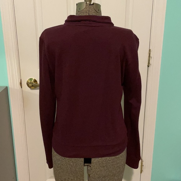 Maroon PINK Quarter-zip - Picture 3 of 3